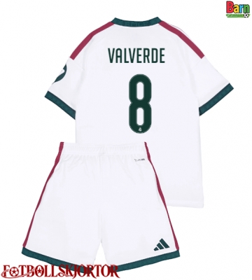 Real Madrid Federico Valverde #8 Hemmakläder Barn 2026-27 Kortärmad (+ Korta byxor)